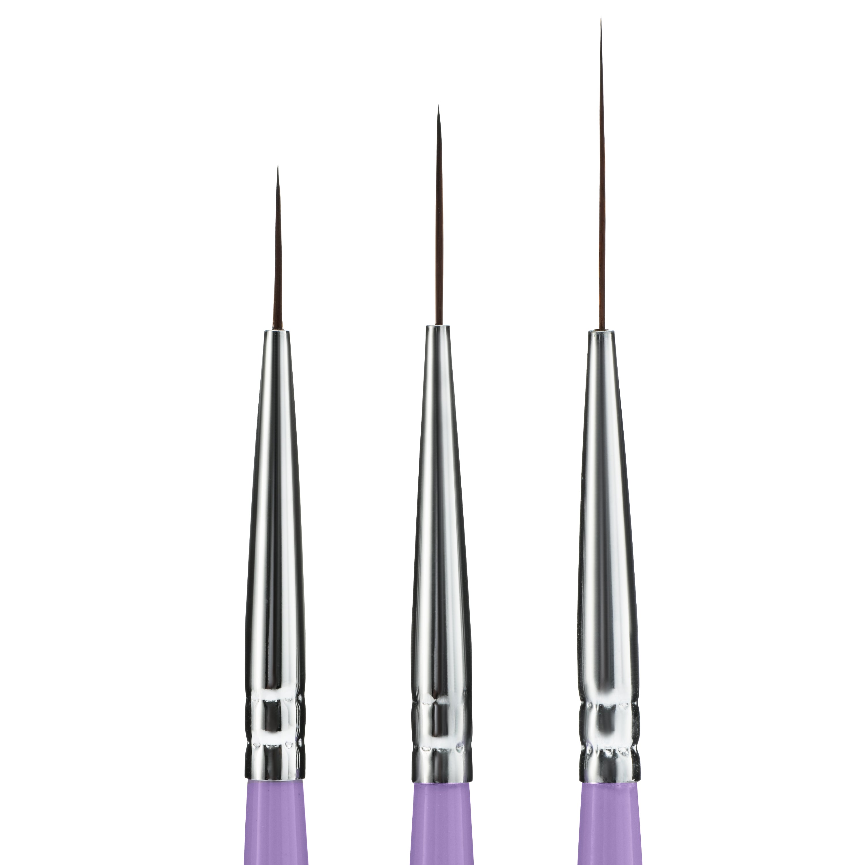 Trio Nail Art Striper Brush Set